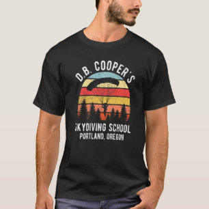 Camiseta Escuela de paracaidismo Funny Db Coopers Portland