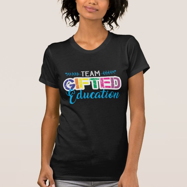 Camiseta Escuela de pedagogía especializada dotada (Anverso)