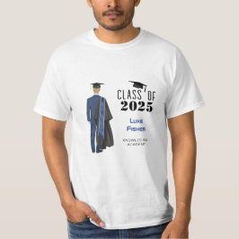 Camiseta Escuela de posgrado deja a joven