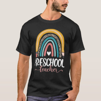 Camiseta Escuela De Primera Jornada De Enseñanza Preescolar
