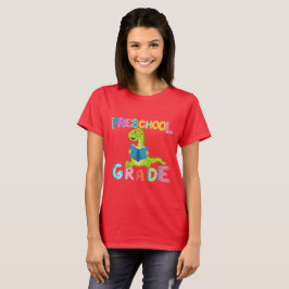 Camiseta Escuela de profesores de Dinosaur Preescolar GRADE