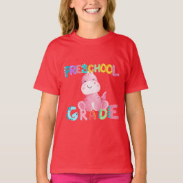 Camiseta Escuela de profesores de Dinosaur Preescolar GRADE