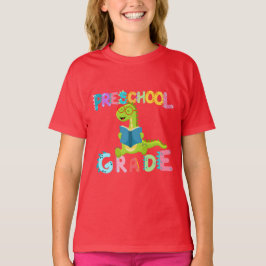 Camiseta Escuela de profesores de Dinosaur Preescolar GRADE