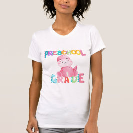 Camiseta Escuela de profesores de Dinosaur Preescolar GRADE