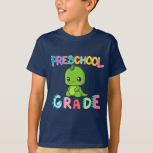 Camiseta Escuela de profesores de Dinosaur Preescolar GRADE