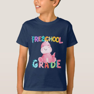 Camiseta Escuela de profesores de Dinosaur Preescolar GRADE