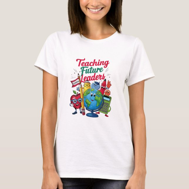 Camiseta Escuela de profesores de futuros líderes retro (Anverso)