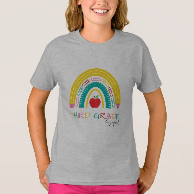 Camiseta escuela de profesores del 3º GRADE Squad de arco i (Anverso)