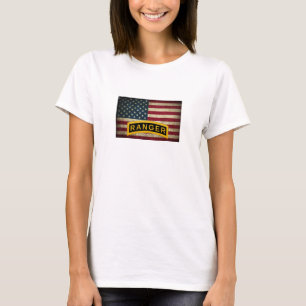 Camiseta Escuela de Rangers del Ejército - Bandera American