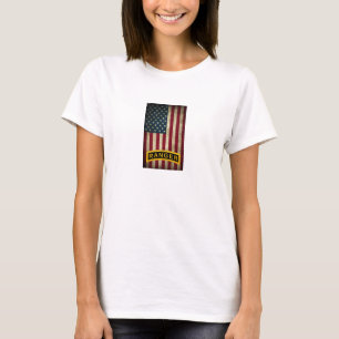 Camiseta Escuela de rangos del Ejército de Bandera Estadoun