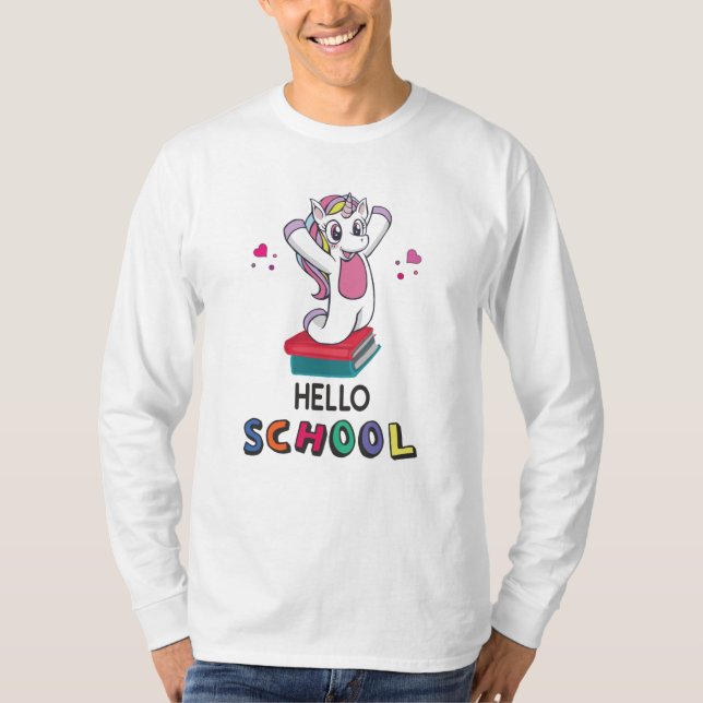 Camiseta Escuela de saludos (Anverso)