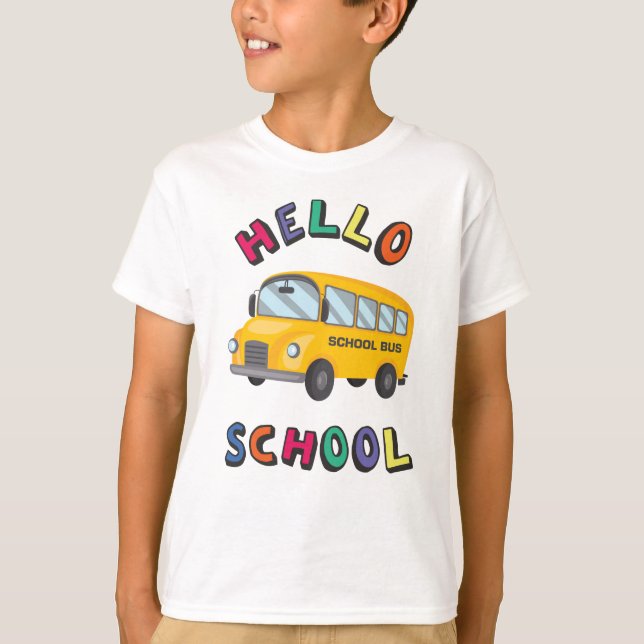 Camiseta Escuela de saludos (Anverso)