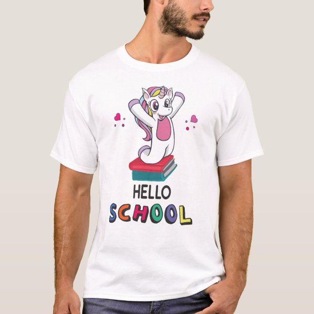 Camiseta Escuela de saludos (Anverso)
