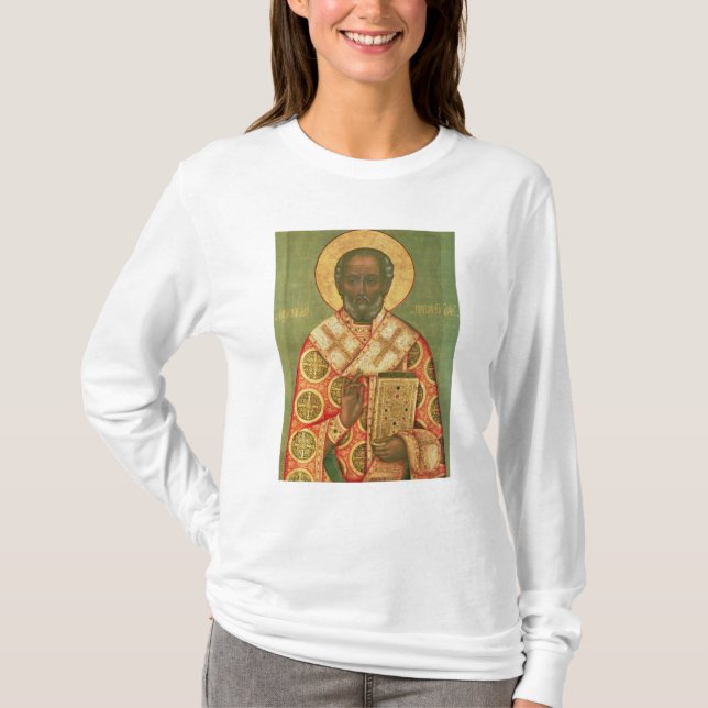 Camiseta Escuela de San Nicolás, Moscú (Anverso)