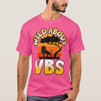 Camiseta Escuela de Vacaciones Biblia Roar León Por Jesús S