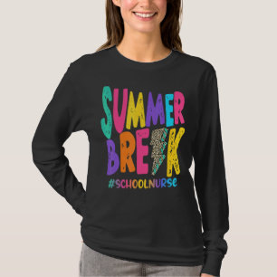 Camiseta Escuela de vacaciones de verano Enfermería de vera