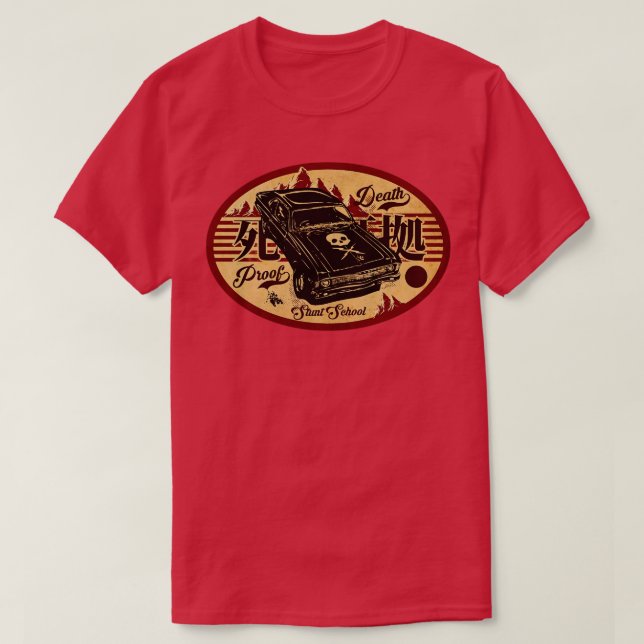 Camiseta Escuela de velocidad de muerte (Diseño del anverso)