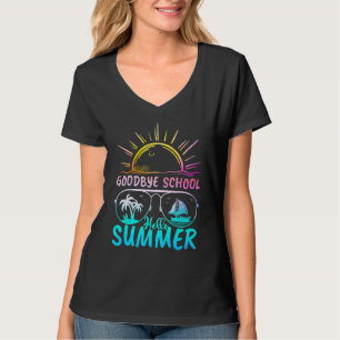 Camiseta Escuela de Verano Vacaciones Escuela de Adios Salu
