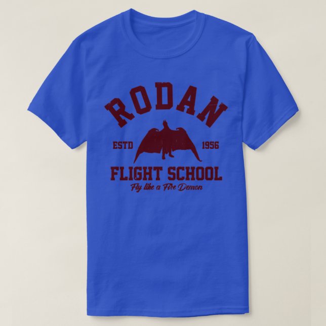 CAMISETA ESCUELA DE VUELO DE RODAN (Diseño del anverso)