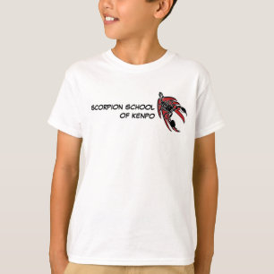 Camiseta Escuela del escorpión de los niños de la camiset