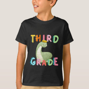 Camiseta Escuela Dino de profesores de 3ª GRADE Squad