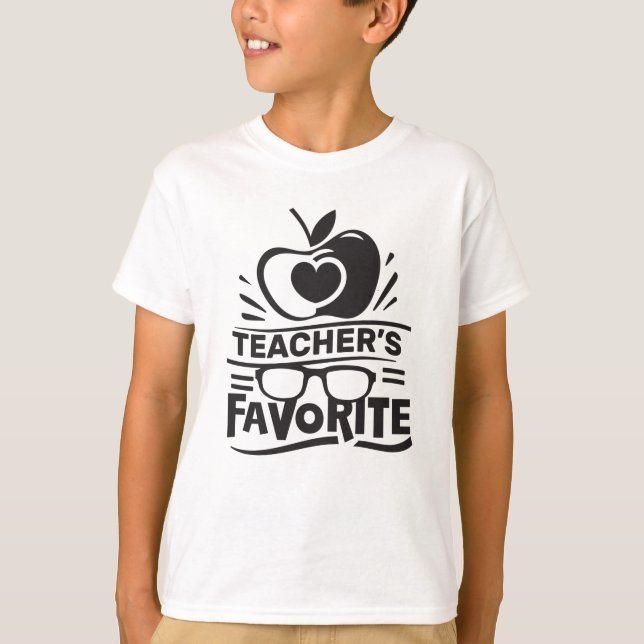 Camiseta Escuela Guay de profesores favoritos para estudian (Anverso)