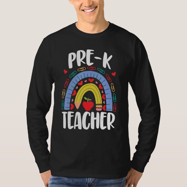Camiseta Escuela predocente Rainbow Acedamic (Anverso)
