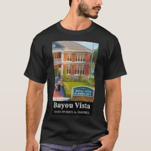 Camiseta Escuela Primaria Bayou Vista – Psicosis Sureños C