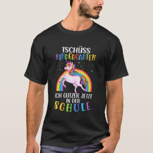 Camiseta Escuela primaria secundaria Unicorn Bye Kindergart