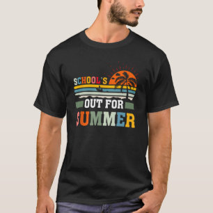 Camiseta Escuela Retro de Vintage para mujeres de verano