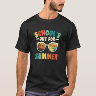 Camiseta Escuela Retro en verano para estudiantes groovy