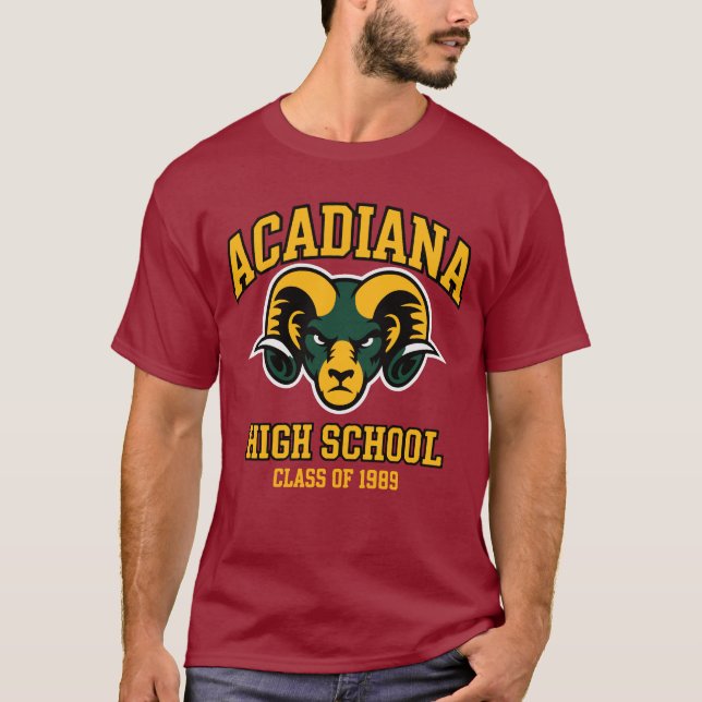 Camiseta Escuela secundaria Acadina (Anverso)