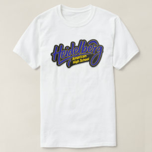 Camiseta Escuela Secundaria Americana de Heidelberg