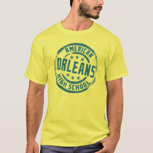 Camiseta Escuela Secundaria Americana de Orleans
