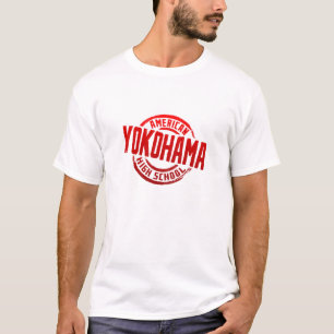 Camiseta Escuela Secundaria Americana de Yokohama