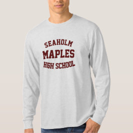 Camiseta Escuela Secundaria de Seaholm Michigan T-Shirt