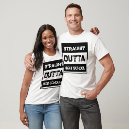 Camiseta Escuela Secundaria de Straight Outta
