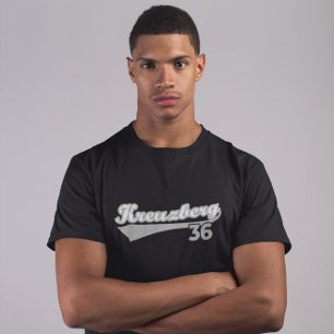 Camiseta Escuela Secundaria del Logo del Kreuzberg 36 Berli