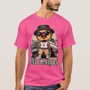 Camiseta Escuela Secundaria Hip Hop Lowrider Shirder Chican