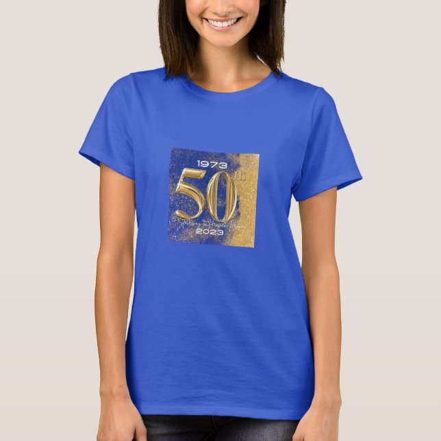 Camiseta Escuela Secundaria Holy Spirit 50th Reunion Tee Sh (Anverso)