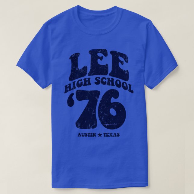 Camiseta Escuela Secundaria Lee (Diseño del anverso)
