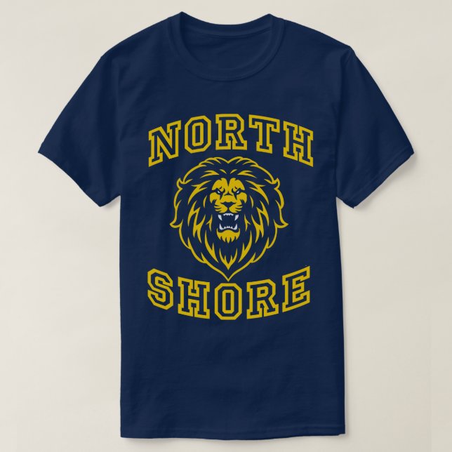 Camiseta Escuela Secundaria North Shore (Diseño del anverso)