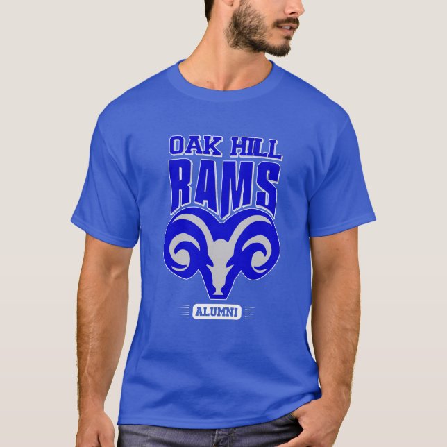 Camiseta Escuela Secundaria Oak Hill (Anverso)