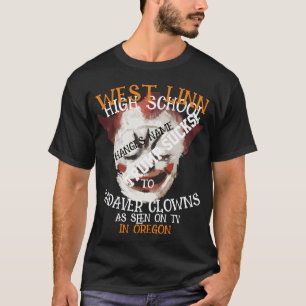 CAMISETA ESCUELA SECUNDARIA WEST LINN A PAYASOS CADÁVERES 2