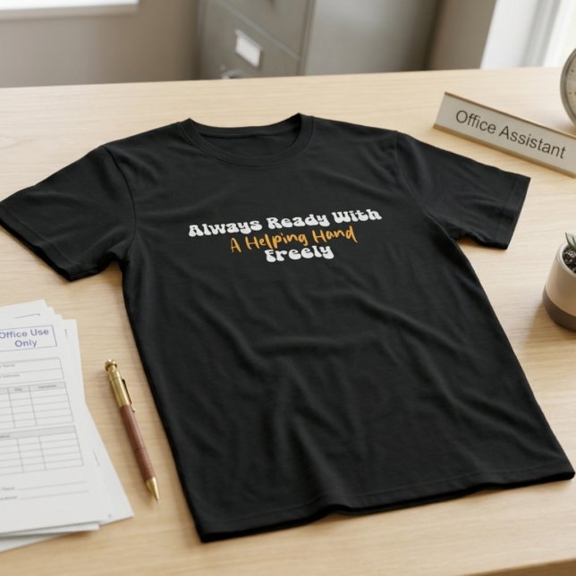 Camiseta Escuela Siempre Lista Con una Mano Amiga (Subido por el creador)