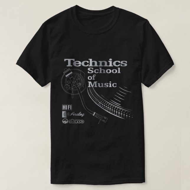 Camiseta Escuela Técnica De Música (Diseño del anverso)
