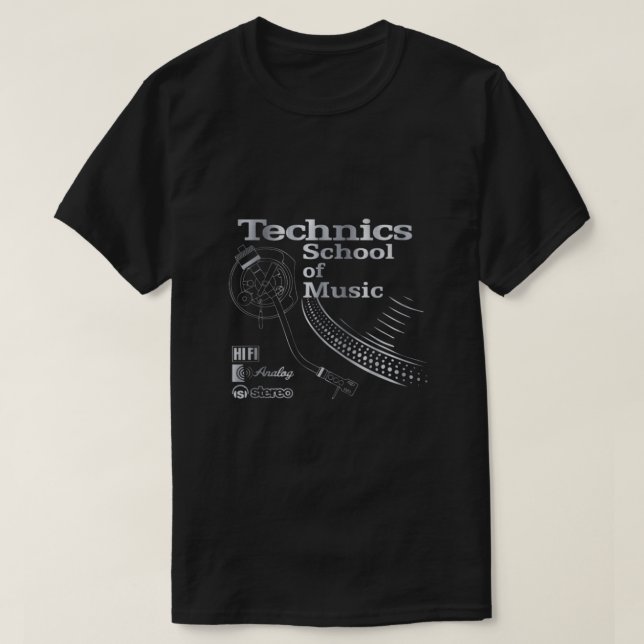 Camiseta Escuela Técnica De Música (Diseño del anverso)