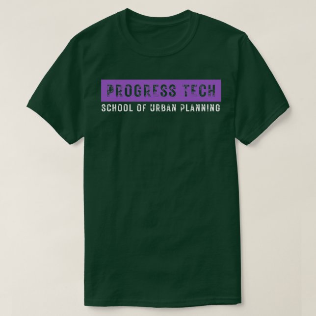 Camiseta Escuela Técnica del Progreso de la Planificación U (Diseño del anverso)