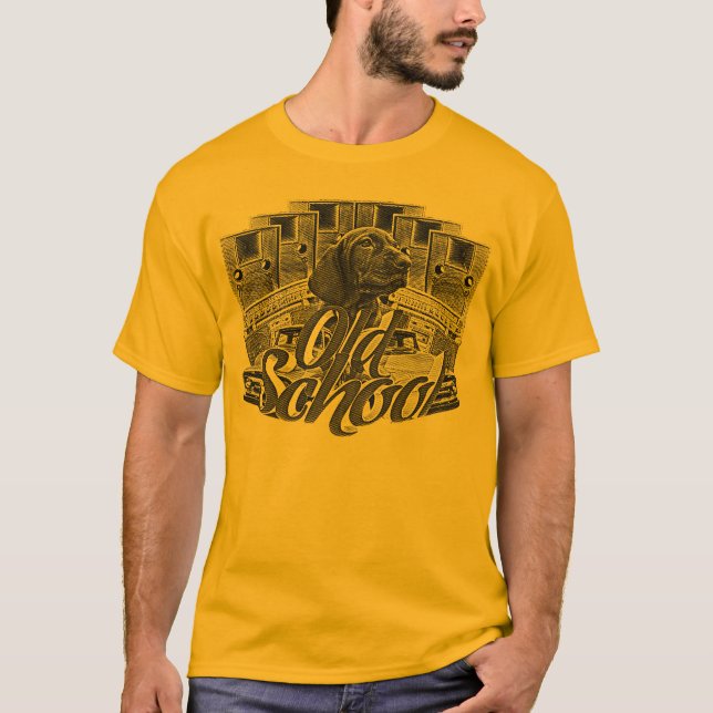 Camiseta Escuela vieja (Anverso)