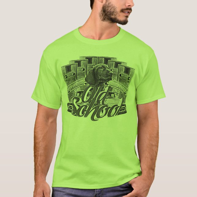 Camiseta Escuela vieja (Anverso)